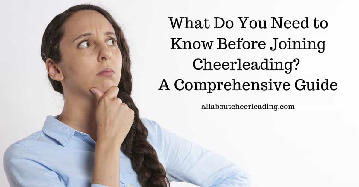 What Do You Need to Know Before Joining Cheerleading